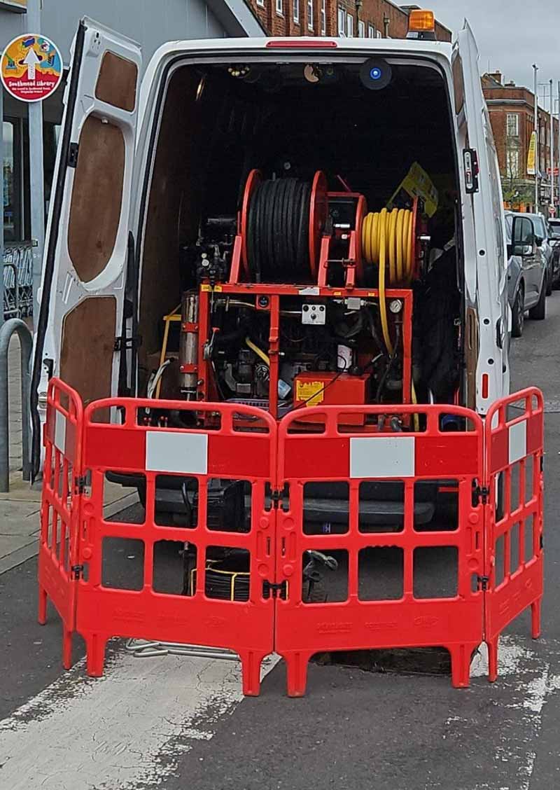 rapid drains clearance van2 blocked drains bournemouth