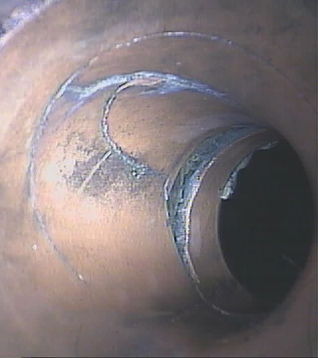 Drain Relining Service Before Drain Relining Service Before