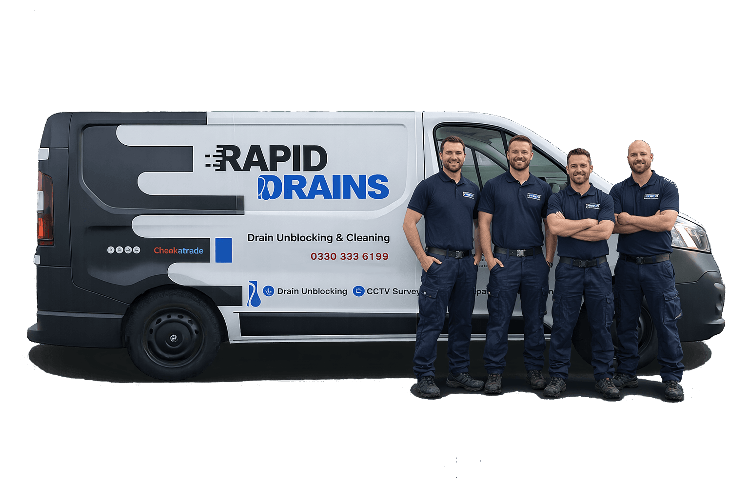 Rapid Drain Clearance Service Van Rapid Drain Clearance Service Van